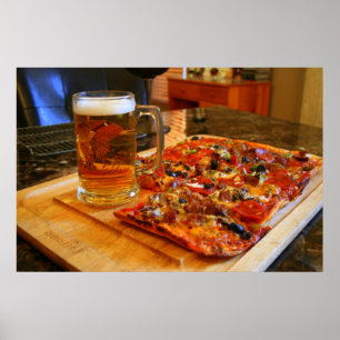 IMG_0012 Pizza And Beer Poster