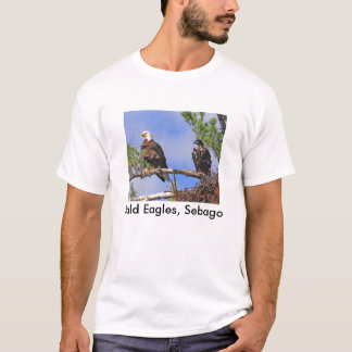 IMG_0411cn, Bald Eagles, Sebago T-Shirt