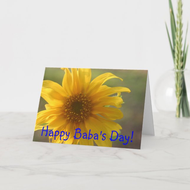 IMG_0479, Happy Baba's Day! Card (Front)