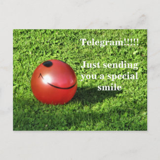 IMG_0530, Telegram!!!!!Just sending you a speci... Postcard