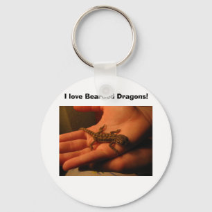 IMG_2150, I love Bearded Dragons! Key Ring