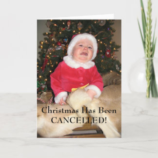 IMG_2252, Christmas Has Been CANCELLED! Holiday Card