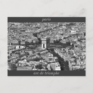 IMG_2588_2, arc de triomphe, paris Postcard