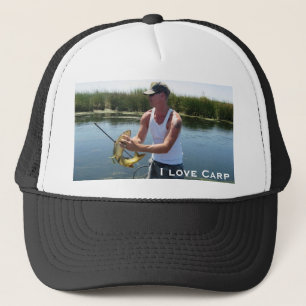 IMG_2702, I love Carp  - CarpKillers Inc. Trucker Hat