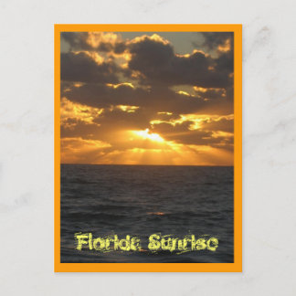 IMG_2860, Florida Sunrise Postcard