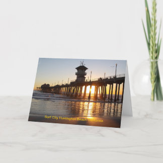 IMG_3053, Surf City Huntington Beach California Card