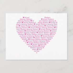 IMHM Heart Postcard