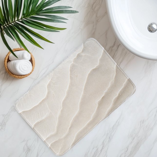 Imitation Beach Sand Under Clear Water Bath Mat (Creator Uploaded)
