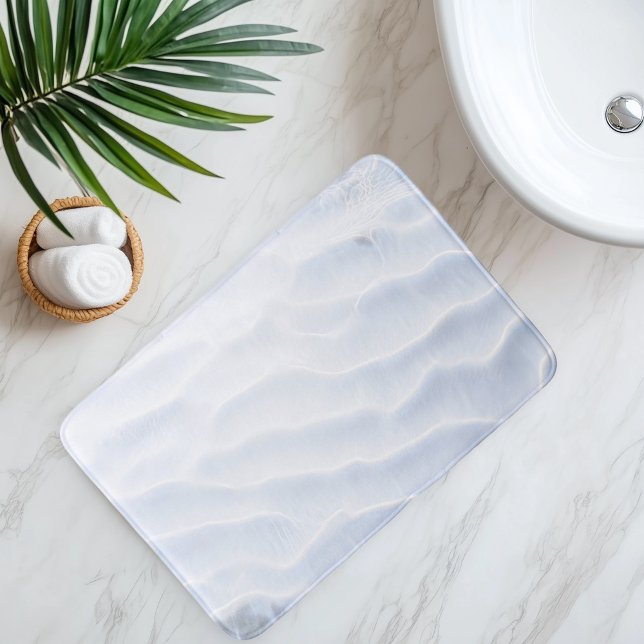 Imitation Beach Sand Under Clear Water Bath Mat (Creator Uploaded)