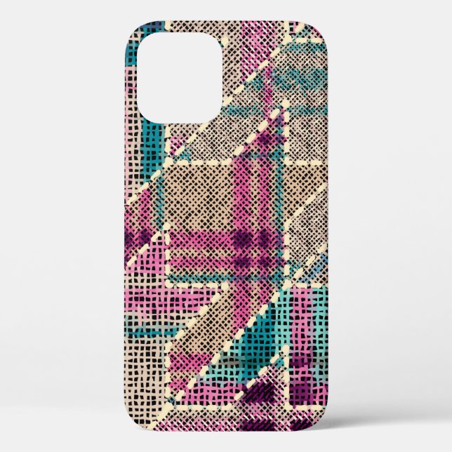 Imitation of indian patchwork pattern with texture Case-Mate iPhone case (Back)
