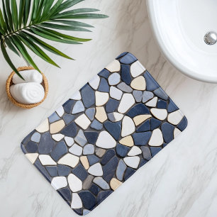 Imitation Pebble Path Bath Mat