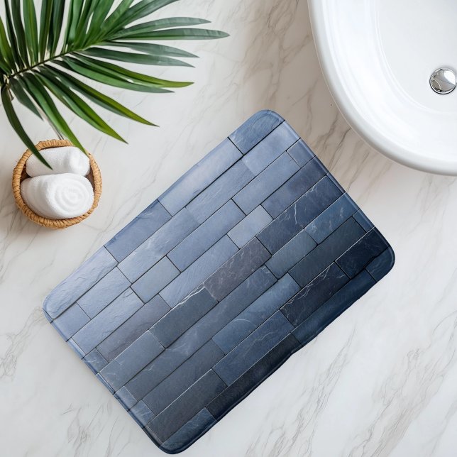 Imitation Slate Tile Bath Mat (Creator Uploaded)