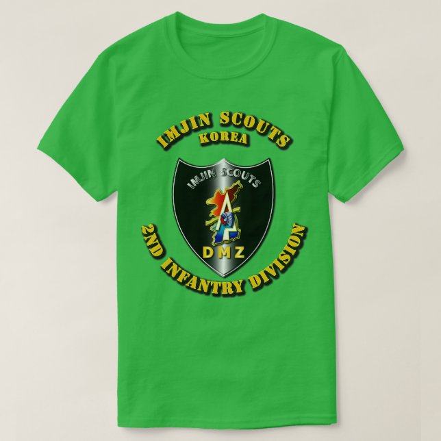 Imjin Scouts 2nd ID T-Shirt (Design Front)