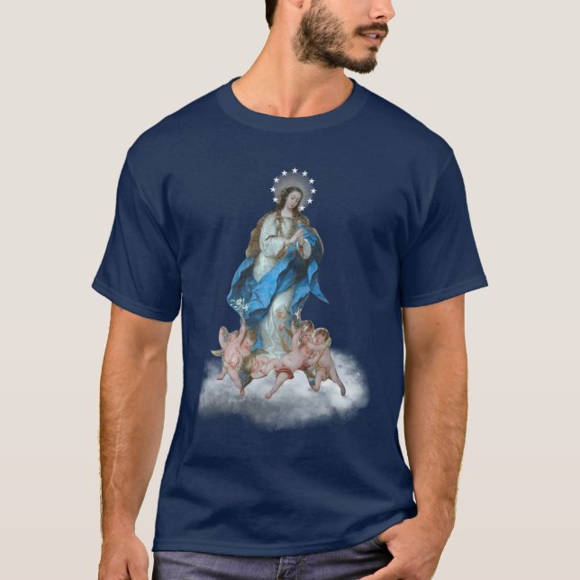 Immaculate Conception Assumption Virgin Antolinez T-Shirt (Front)