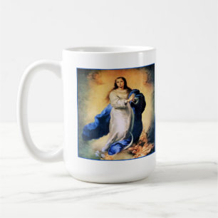 Immaculate Conception Gold Coffee Mug