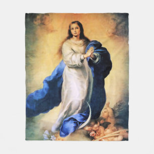 Immaculate Conception Gold Fleece Blanket