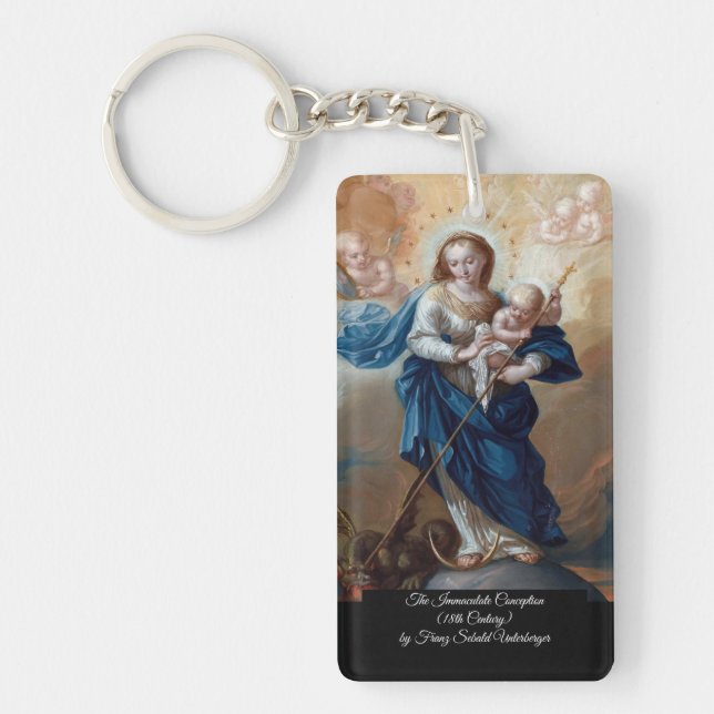  Immaculate Conception Key Ring (Front)