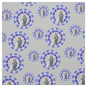 Immaculate Conception Nicaragua Virgin Mary Fabric