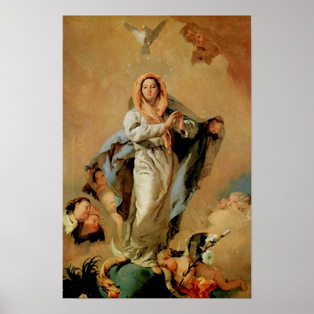 Immaculate Conception Virgin Mary Assumption 07 Poster (Front)