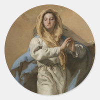 Immaculate Conception Virgin Mary Stickers