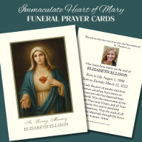 Immaculate Heart Mary Funeral Catholic Prayer
