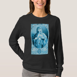 Immaculate Heart Of Mary Ave Maria Our Catholic Vi T-Shirt