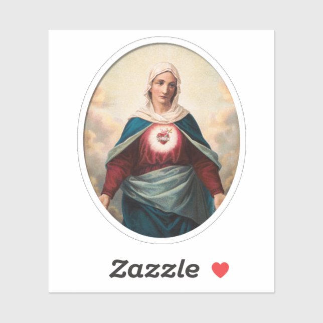 Immaculate Heart of Mary Catholic Vinyl (Sheet)