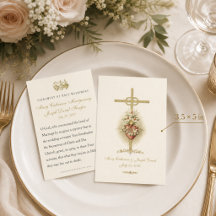 Immaculate Heart of Mary Catholic Wedding Favour