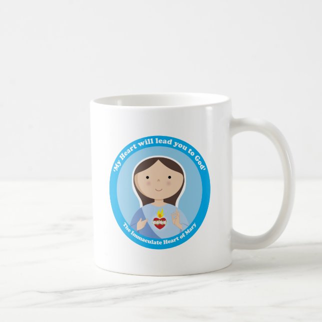 Immaculate Heart of Mary Coffee Mug (Right)