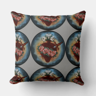 Immaculate Heart Of Mary Cushion