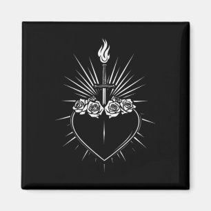 Immaculate Heart Of Mary Men Women Catholic Virgin Magnet