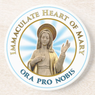 Immaculate Heart of Mary Ora Pro Nobis Coaster