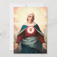 Immaculate Heart Of Mary Sacred Art