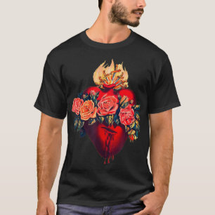 Immaculate Heart of Mary Vintage Blessed Sorrows T-Shirt