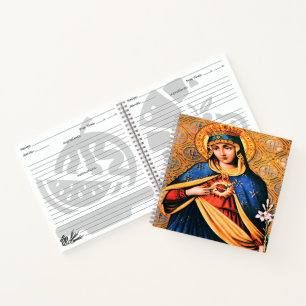 Immaculate Heart of Mary with Magnificat Notebook