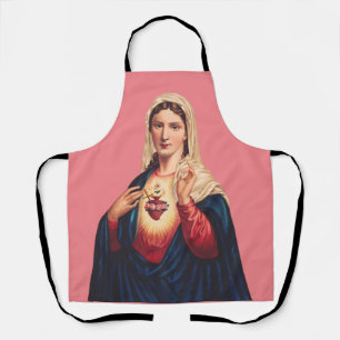 Immaculate Heart of Virgin Mary Apron