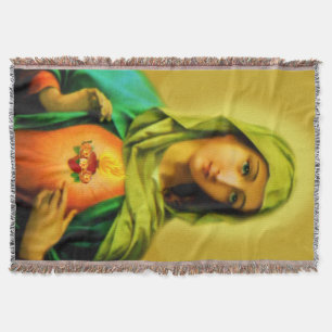 Immaculate Heart of Virgin Mary Blanket