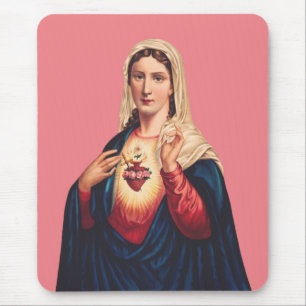 Immaculate Heart of Virgin Mary Mouse Pad