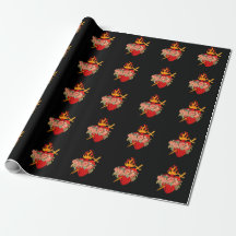 Immaculate Heart Wrapping Paper