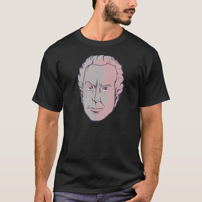 Immanuel Kant  German Philosopher Philosophy Enlig T-Shirt (Front)