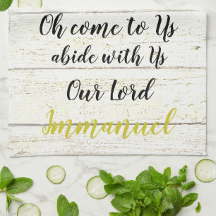 Immanuel  tea towel