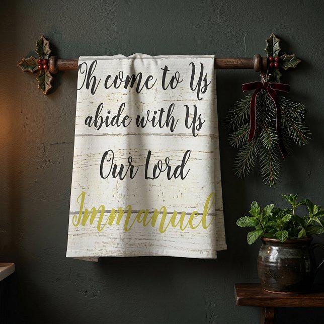 Immanuel  tea towel (Creator Uploaded)