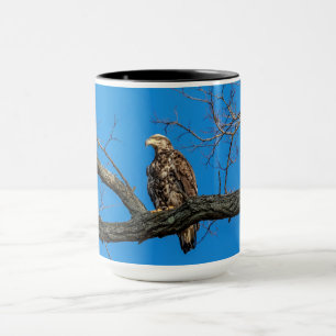 Immature Bald Eagle in Peekskill, NY Mug