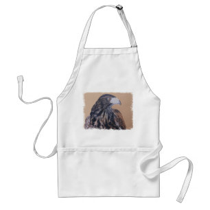 Immature Harris Hawk Standard Apron