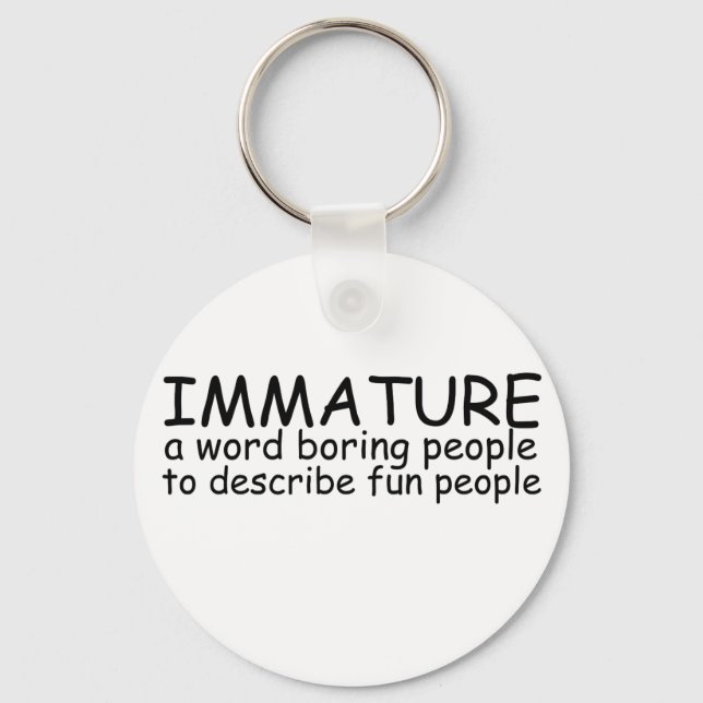Immature Key Ring (Front)
