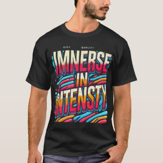 Immerse in Intensity ( Designed T-Shirt )