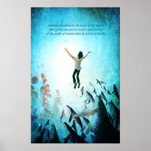 Immerse Ocean Poster