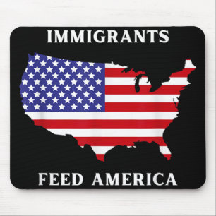 Immigrants Feed America Refugee Rights Liberal Ant Mouse Pad