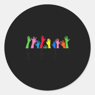 Immigrants Make America Great  Classic Round Sticker