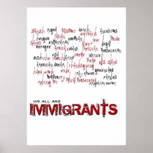 IMMIGRANTS POSTER
